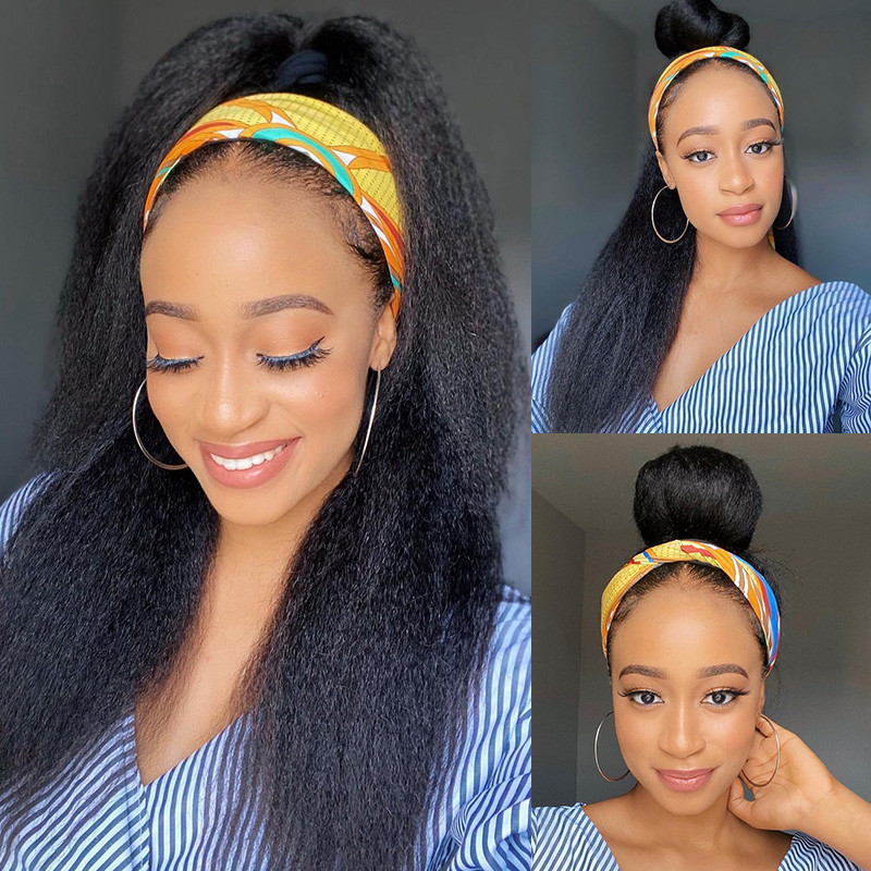 Yaki Straight Headband Wig